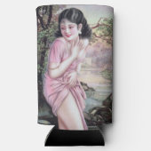 ストリームオアシスで上海の中国人女性にからかわれて スリム缶クーラー (裏面)