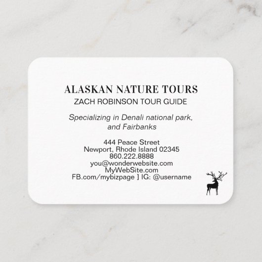 *～*ストリームサンステージバックアントラー鹿山 名刺 (裏面)