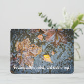 ストリーム内の黄色の葉 カード (スタンド正面)