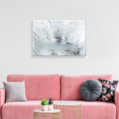 ストリーム凍ってい- キャンバスプリント (インサイチュ (リビング))