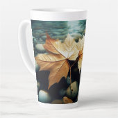 ストリーム離れ カフェラテマグ (左アングル)