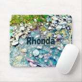 ストリーム鮮やかフォレスト マウスパッド (マウス)
