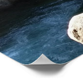 ストリーム、森林、山のポスター ポスター (角)