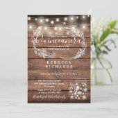 ストリ素朴ングライトメイソンジャースキンセニェラ15th 招待状 (スタンド正面)