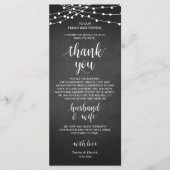 ストリ素朴ングライト、配置設定サンキューカード プログラム (正面)