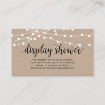 ストリ素朴ングライト、黒いスクリプト、ディスプレイシャワー