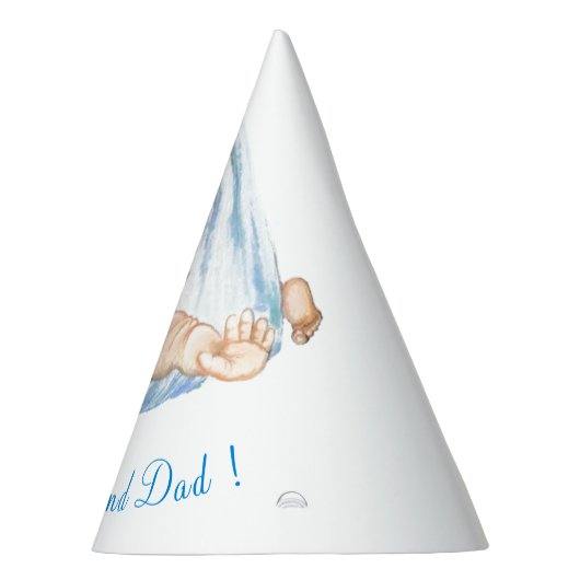 ストルク運ズベビー – 漫画スケッチスウィートおもしろい パーティーハット (右)