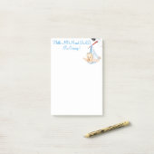 ストルク運ベビーおもしろい付箋カスタム文字 ポストイット (デスク上)