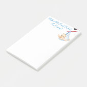 ストルク運ベビーおもしろい付箋カスタム文字 ポストイット (アングル)