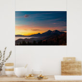 ストルジチ山の上の魔法の空 ポスター (キッチン)