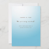 ストルユーモアのあるクオンスクーター男女兼用オレンジ 招待状 (裏面)