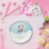 ストルユーモアのあるクオンスクーター男女兼用パーティー ペーパープレート (パーティー)