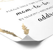 ストル救済クの忙しMom-to-Be Addressee ポスター (角)