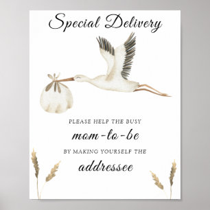 ストル救済クの忙しMom-to-Be Addressee ポスター