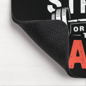 ストレイン付き列車 – フィットネスボディビルトレーニングM マウスパッド (コーナー)