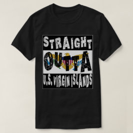 ストレカスタムートアウトタUSヴァージンアイランドミームティー Tシャツ