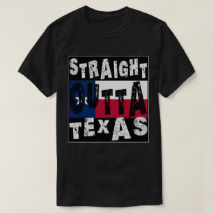 ストレカスタムートアウトテキサス州ミームティー Tシャツ