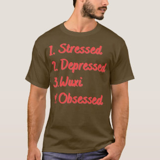ストレスうつ無錫取り付け Tシャツ