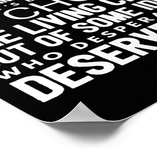 ストレスおもしろい定義 ポスター (角)