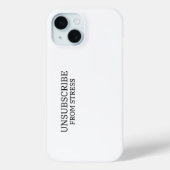 ストレスからの解放 - 耐久性のあるケース Case-Mate iPhoneケース (裏面)