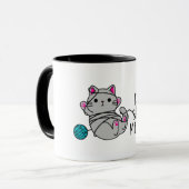 ストレスしないで MEOW-T マグカップ (正面左)