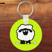 ストレスのある羊 キーホルダー (正面)
