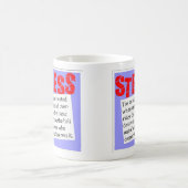 ストレスのマグ コーヒーマグカップ (中央)
