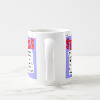 ストレスのマグ コーヒーマグカップ