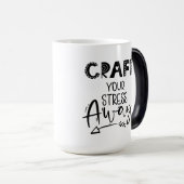 ストレスの作成遠くに モーフィングマグカップ (正面右)