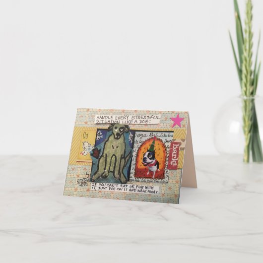 ストレスの多いあらゆる状況に対処する カード (正面)