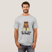 ストレスを削除 Ctrl + Alt + Delete 忙しいオフィス Tシャツ (正面フル)