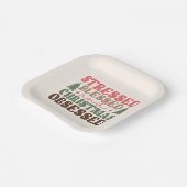 ストレスを受けて、賛美クリスマスに取り憑かれる ペーパープレート (傾斜あり)