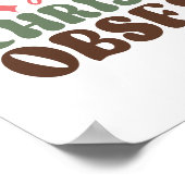 ストレスを受けて、賛美クリスマスに取り憑かれる ポスター (角)