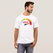 ストレスシャツ – ガスゲージの忍耐 Tシャツ (正面フル)