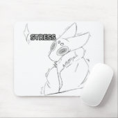ストレススパークルファーリー マウスパッド (マウス)