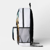 ストレスタイリッシュージ：当社のバッグと財布Chic Cを探索 プリントバックパック (右)