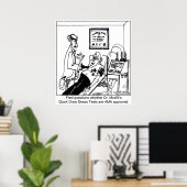 ストレステストがAMAによって承認されない ポスター (ホームオフィス)