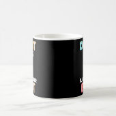 ストレステスト日最高のの先生 コーヒーマグカップ (中央)