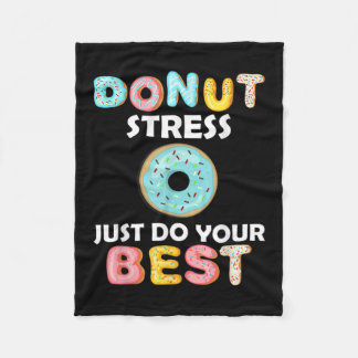 ストレステスト日最高のの先生 フリースブランケット