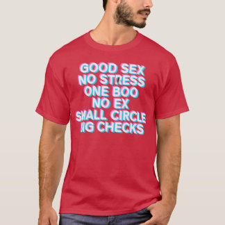 ストレスフリーな友達へ リラックスを促すバックプリントのラップTシャツ Tシャツ