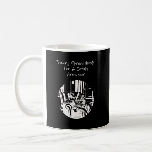 ストレスフリーの快適な生活を手に入れる コーヒーマグカップ (左)