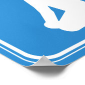 ストレスフリーゾーンプリント ポスター (角)