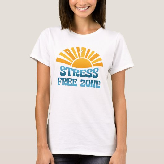 ストレスフリーゾーン Tシャツ (正面)