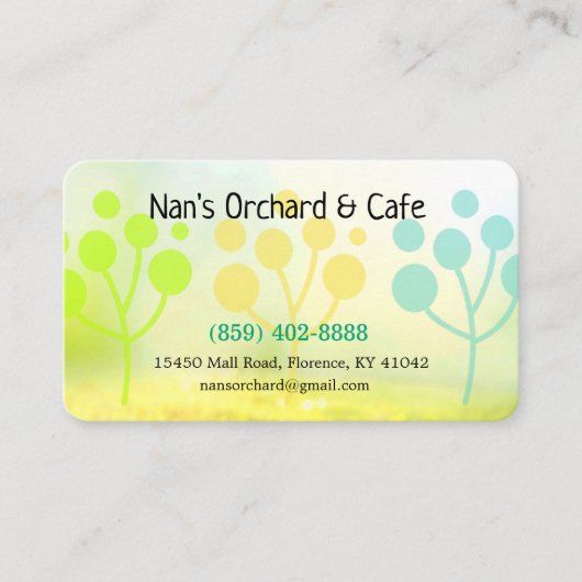 ストレスフリー名刺 名刺 (正面)