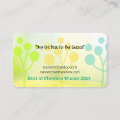 ストレスフリー名刺 名刺 (裏面)