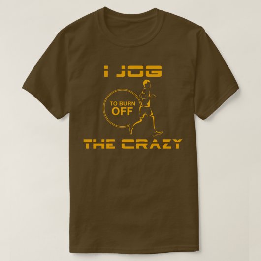ストレスランニングに対する反対 Tシャツ (デザイン正面)