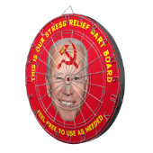 ストレスレリーフ、 浮き彫りダーツボード ダーツボード (正面右)