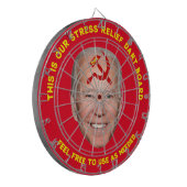 ストレスレリーフ、 浮き彫りダーツボード ダーツボード (正面左)