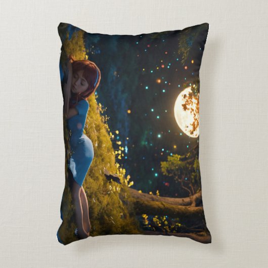 ストレスレリーフ、 浮き彫り枕 アクセントクッション (正面(垂直))