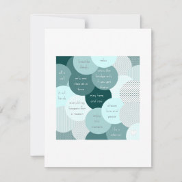 「ストレスレリーフ、 浮き彫り」 カード